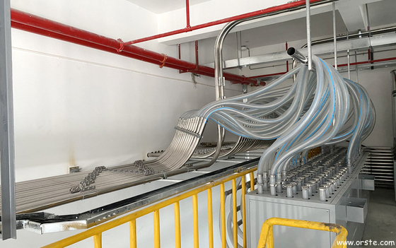 Sistema de alimentación de reciclaje de granulación de mezcla transportador material plástico para la OJEADA del PA del ANIMAL DOMÉSTICO que procesa OMCS-80