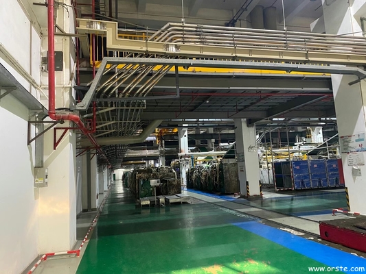 Sequedad central plástica y sistema de alimentación para la manipulación de materiales múltiple del planeamiento entero de la fábrica OMCS-50